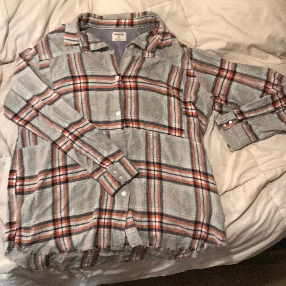 Hurley oversized flannel